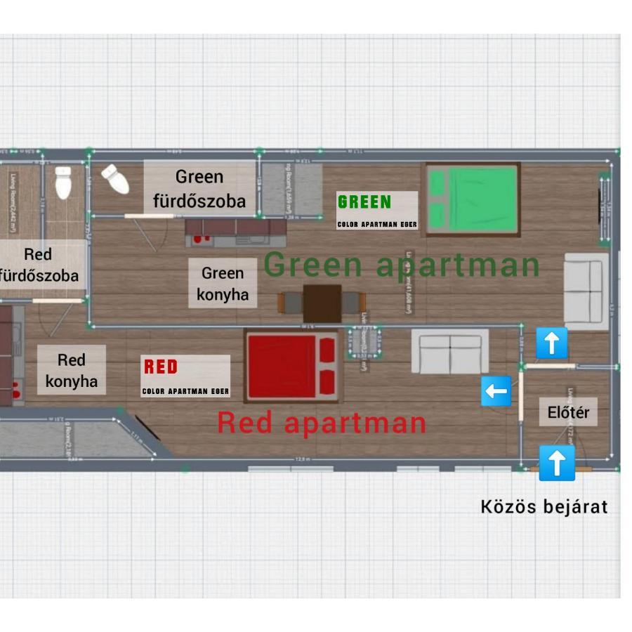 Color Apartmanok إغير المظهر الخارجي الصورة